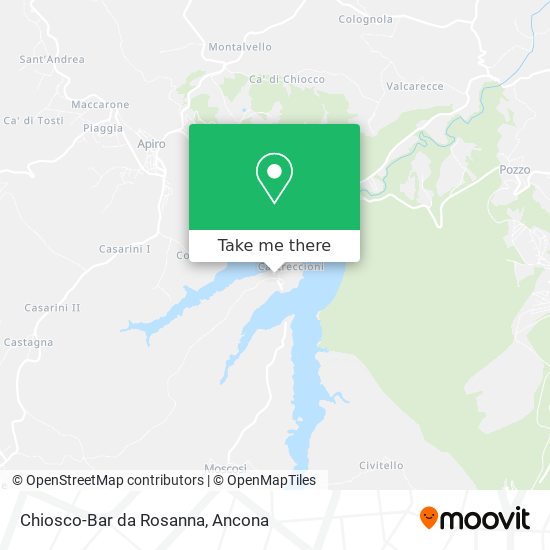 Chiosco-Bar da Rosanna map