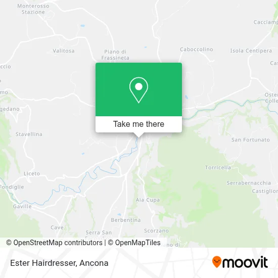 Ester Hairdresser map