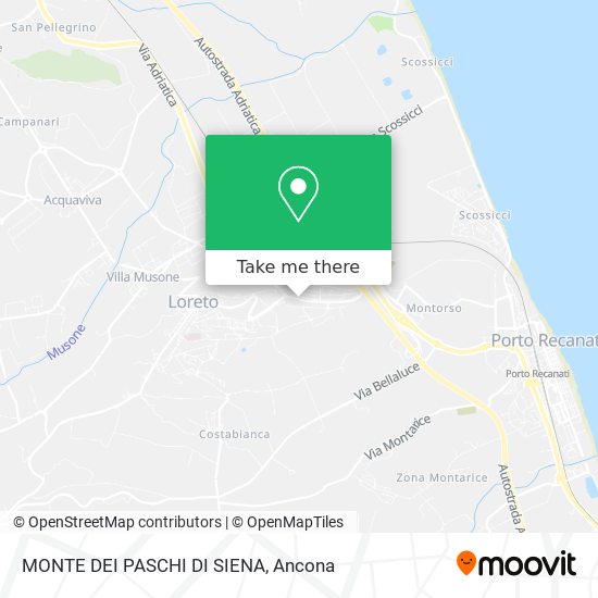 MONTE DEI PASCHI DI SIENA map
