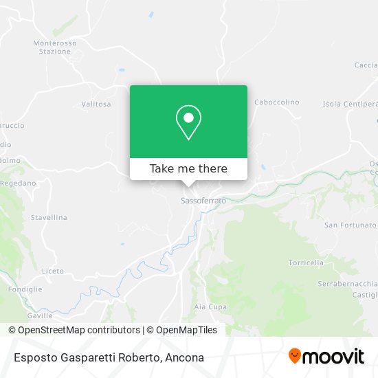 Esposto Gasparetti Roberto map