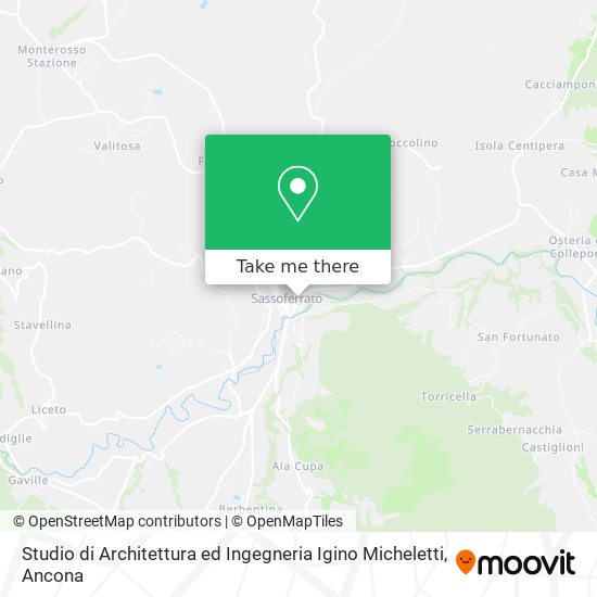 Studio di Architettura ed Ingegneria Igino Micheletti map