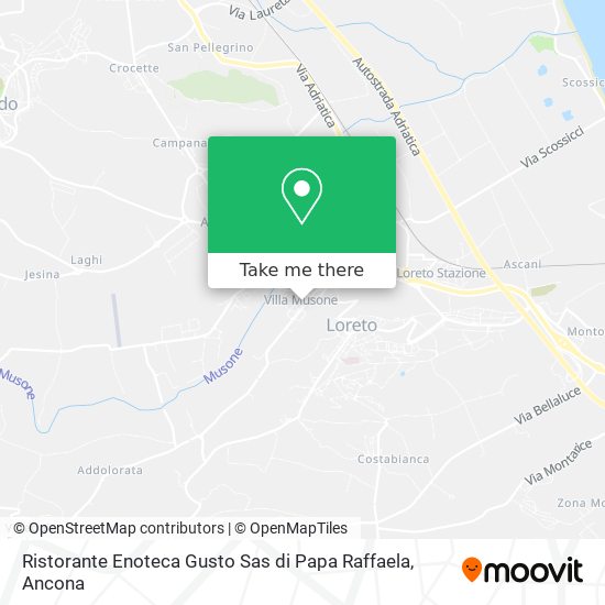 Ristorante Enoteca Gusto Sas di Papa Raffaela map