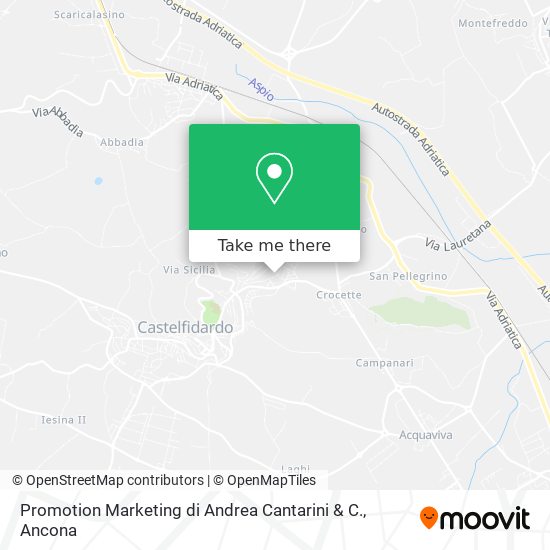 Promotion Marketing di Andrea Cantarini & C. map