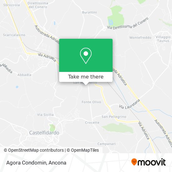 Agora Condomin map