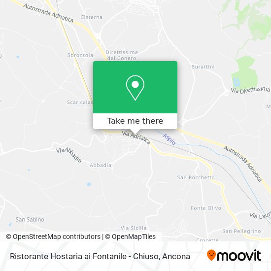 Ristorante Hostaria ai Fontanile - Chiuso map