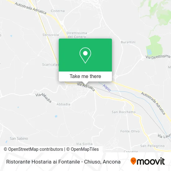 Ristorante Hostaria ai Fontanile - Chiuso map