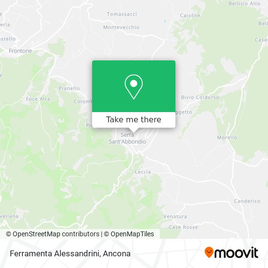 Ferramenta Alessandrini map