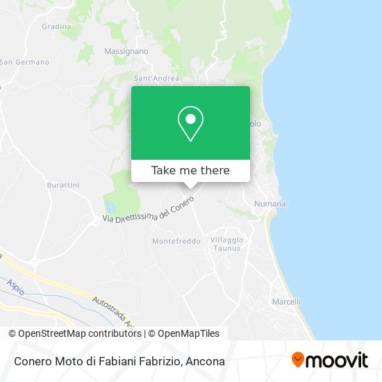 Conero Moto di Fabiani Fabrizio map