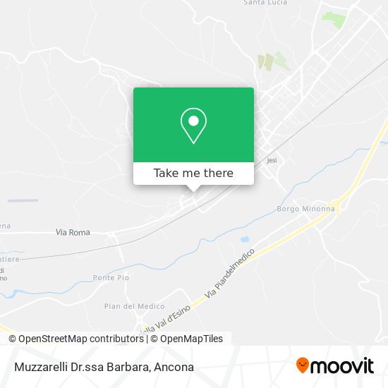 Muzzarelli Dr.ssa Barbara map