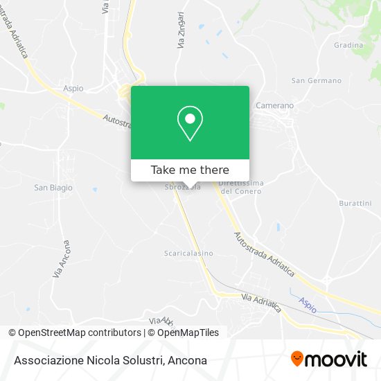 Associazione Nicola Solustri map