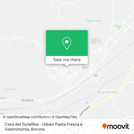 Casa del Tortellino - Urbani Pasta Fresca e Gastronomia map