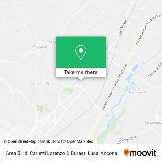 Area 51 di Carletti Lorenzo & Buresti Luca map
