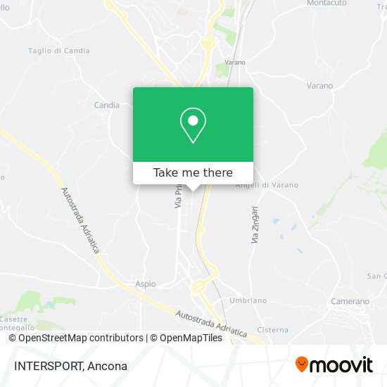 INTERSPORT map