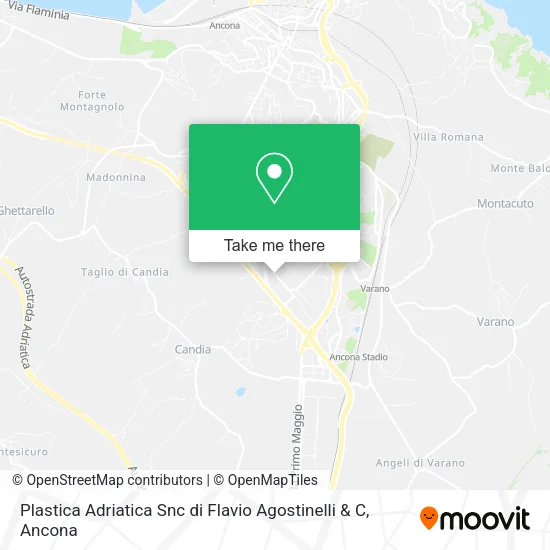 Plastica Adriatica Snc di Flavio Agostinelli & C map