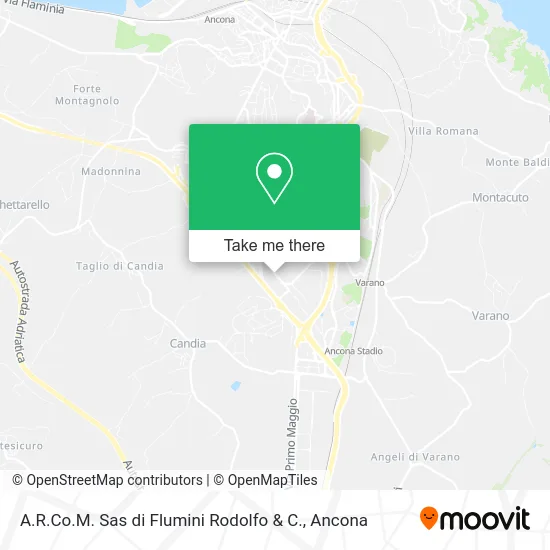 A.R.Co.M. Sas di Flumini Rodolfo & C. map