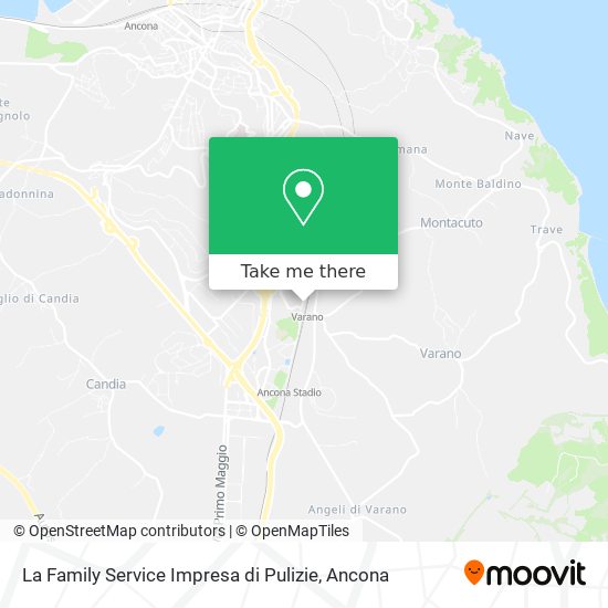 La Family Service Impresa di Pulizie map