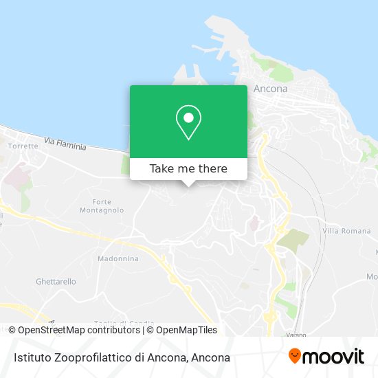 Istituto Zooprofilattico di Ancona map