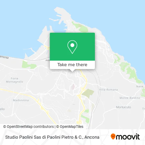 Studio Paolini Sas di Paolini Pietro & C. map