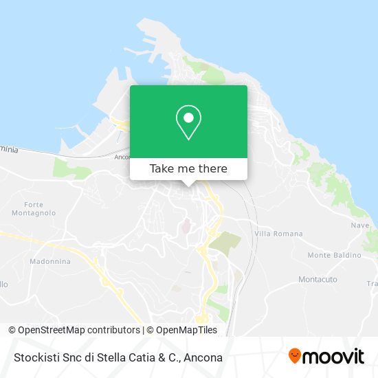 Stockisti Snc di Stella Catia & C. map