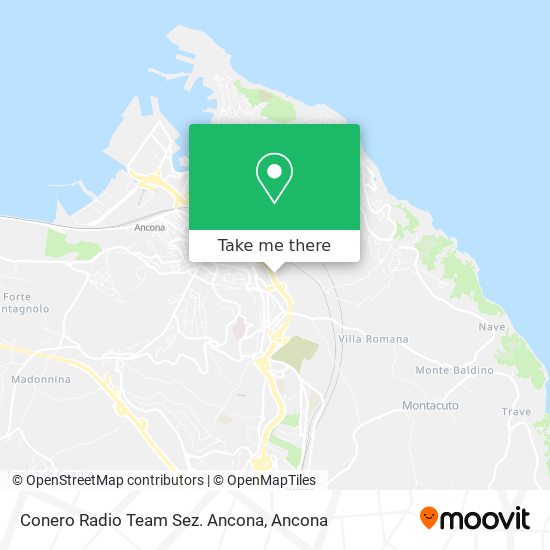 Conero Radio Team Sez. Ancona map