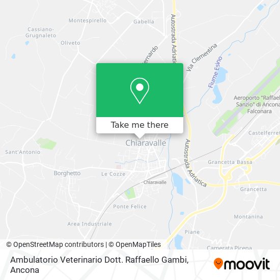 Ambulatorio Veterinario Dott. Raffaello Gambi map