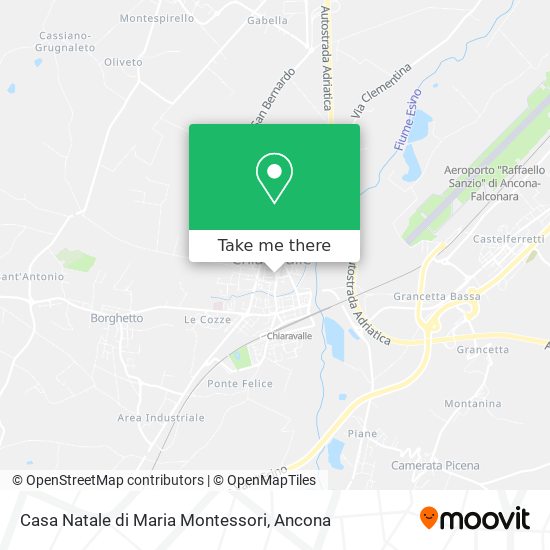 Casa Natale di Maria Montessori map