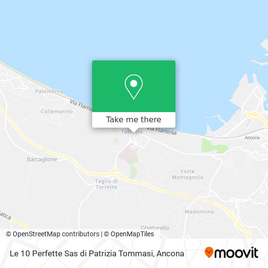 Le 10 Perfette Sas di Patrizia Tommasi map