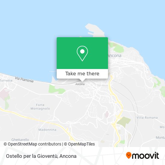 Ostello per la Gioventù map