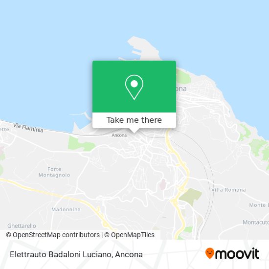 Elettrauto Badaloni Luciano map