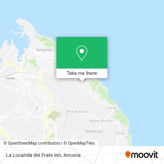 La Locanda del Frate Inn map