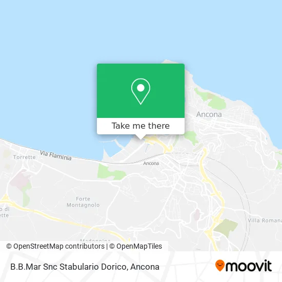 B.B.Mar Snc Stabulario Dorico map