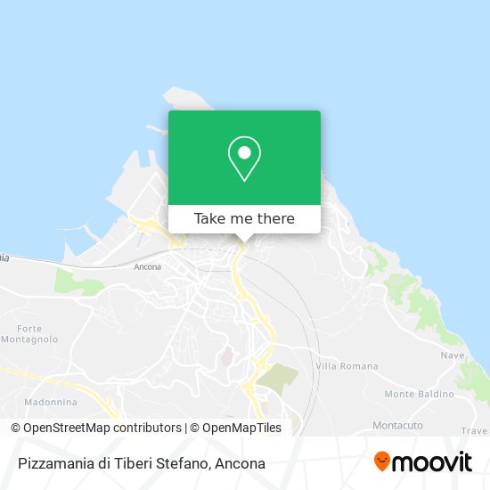 Pizzamania di Tiberi Stefano map