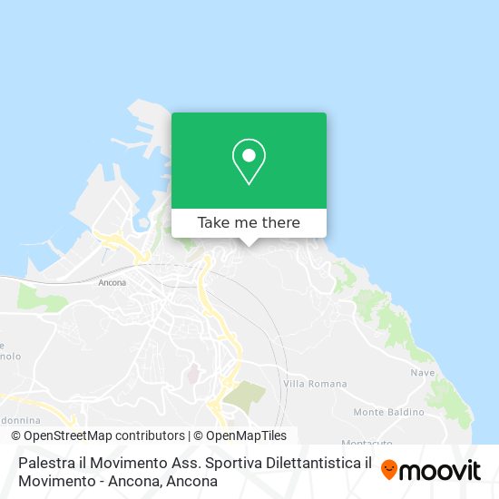 Palestra il Movimento Ass. Sportiva Dilettantistica il Movimento - Ancona map