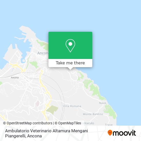 Ambulatorio Veterinario Altamura Mengani Piangerelli map