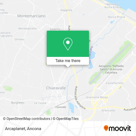 Arcaplanet map
