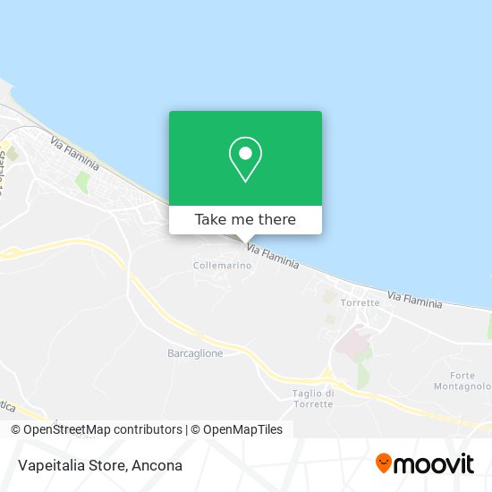 Vapeitalia Store map