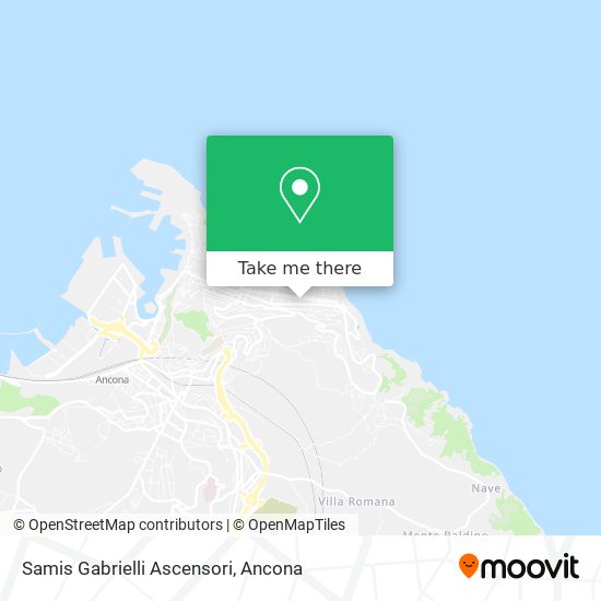 Samis Gabrielli Ascensori map