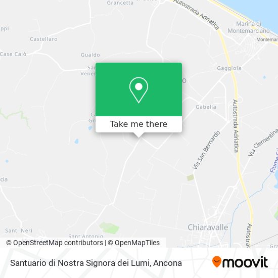 Santuario di Nostra Signora dei Lumi map