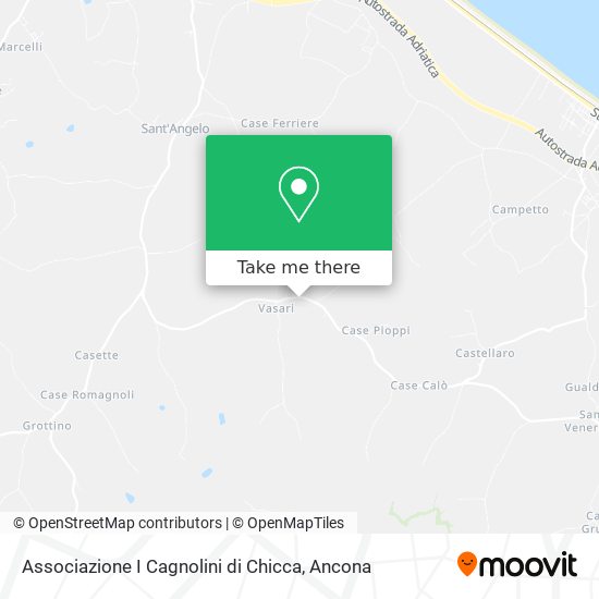 Associazione I Cagnolini di Chicca map