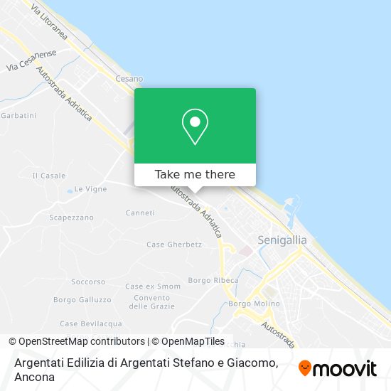 Argentati Edilizia di Argentati Stefano e Giacomo map