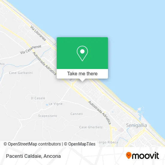 Pacenti Caldaie map