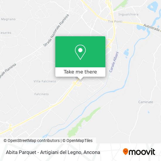 Abita Parquet - Artigiani del Legno map