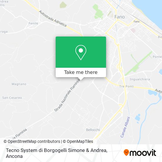 Tecno System di Borgogelli Simone & Andrea map