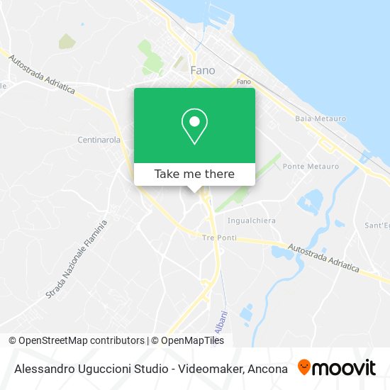 Alessandro Uguccioni Studio - Videomaker map