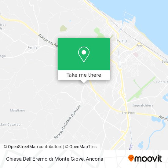 Chiesa Dell'Eremo di Monte Giove map