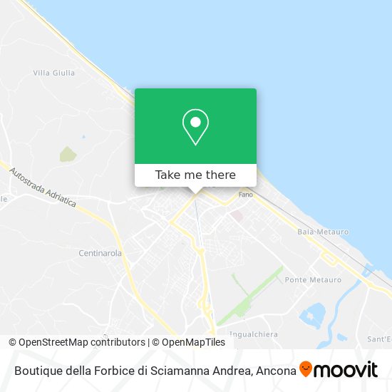 Boutique della Forbice di Sciamanna Andrea map