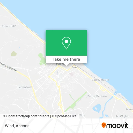 Wind map