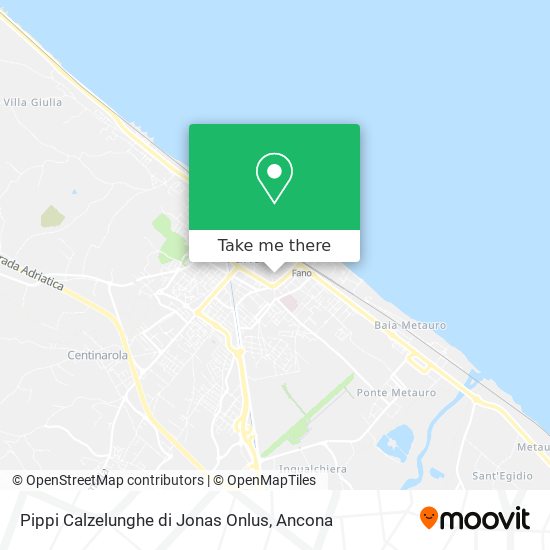 Pippi Calzelunghe di Jonas Onlus map