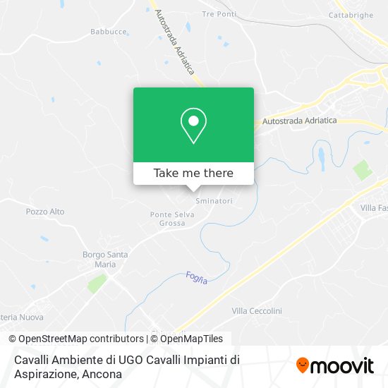 Cavalli Ambiente di UGO Cavalli Impianti di Aspirazione map