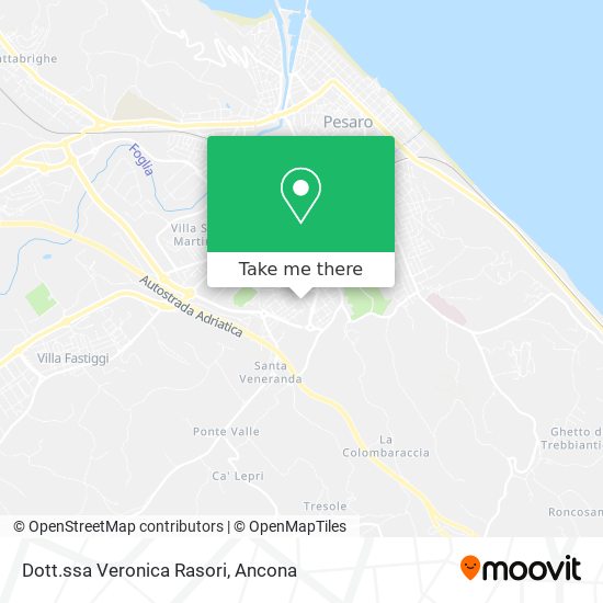 Dott.ssa Veronica Rasori map